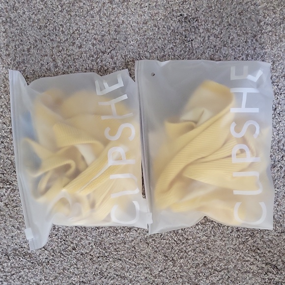 Cupshe Dandelion Haze Yellow Bikini - Picture 5 of 5